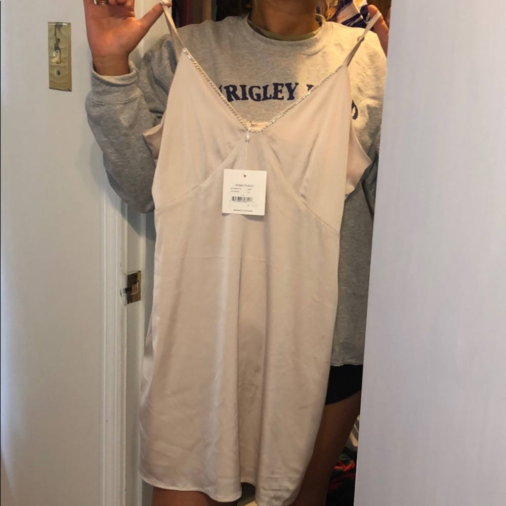 Topshop silky dress nwt